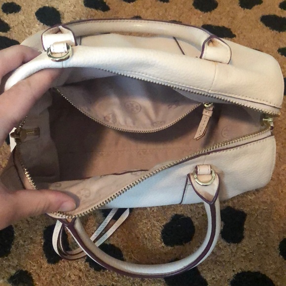 Tory Burch Brody Small Satchel - Light Oak - Picture 3 of 9